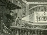 An illustration from Magic; stage illusions and scientific diversions, including trick photography (1897)