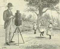An illustration from Magic; stage illusions and scientific diversions, including trick photography (1897)