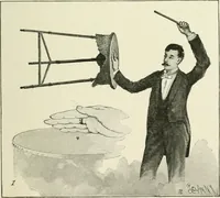 An illustration from Magic; stage illusions and scientific diversions, including trick photography (1897)