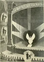 An illustration from Magic; stage illusions and scientific diversions, including trick photography (1897)