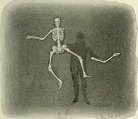 An illustration from Magic; stage illusions and scientific diversions, including trick photography (1897)