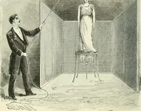 An illustration from Magic; stage illusions and scientific diversions, including trick photography (1897)