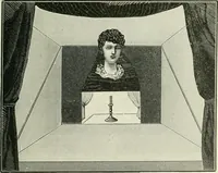 An illustration from Magic; stage illusions and scientific diversions, including trick photography (1897)