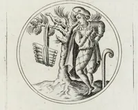 An illustration from Magnae deum matris Idaeae & Attidis initia : ex vetustis monumentis nuper Tornaci erutis (1624)