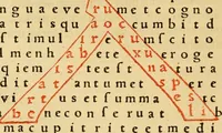An illustration from Magnencij Rabani Mauri De laudib[us] sancte Crucis opus erudicione versu prosaq[ue] mirificum (1503)