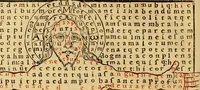 An illustration from Magnencij Rabani Mauri De laudib[us] sancte Crucis opus erudicione versu prosaq[ue] mirificum (1503)