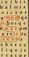 Picture 8 of 18 from Magnencij Rabani Mauri De laudib[us] sancte Crucis opus erudicione versu prosaq[ue] mirificum (1503), leaf 37