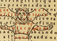 An illustration from Magnencij Rabani Mauri De laudib[us] sancte Crucis opus erudicione versu prosaq[ue] mirificum (1503)
