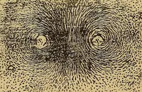 An illustration from Magnetische Kraftfelder : die Erscheinungen des Magnetismus, Elektromagnetismus und der Induktion dargestellt auf Grund des Kraftlinien-Begriffe (1905)