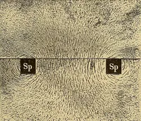 An illustration from Magnetische Kraftfelder : die Erscheinungen des Magnetismus, Elektromagnetismus und der Induktion dargestellt auf Grund des Kraftlinien-Begriffe (1905)