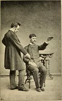 An illustration from Magnetismus und Hypnotismus; eine Darstellung dieses Gebietes, mit besonderer Berücksichtigung der Beziehungen zwischen dem mineralischen Magnetismus, dem sogenannten thierischen Magnetismus und dem Hypnotismus (1895)