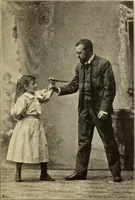 An illustration from Magnetismus und Hypnotismus; eine Darstellung dieses Gebietes, mit besonderer Berücksichtigung der Beziehungen zwischen dem mineralischen Magnetismus, dem sogenannten thierischen Magnetismus und dem Hypnotismus (1895)