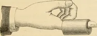 An illustration from Magnetismus und Hypnotismus; eine Darstellung dieses Gebietes, mit besonderer Berücksichtigung der Beziehungen zwischen dem mineralischen Magnetismus, dem sogenannten thierischen Magnetismus und dem Hypnotismus (1895)