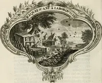 An illustration from Magnus in ortu; maximus in meridie; major in occasu : semperque serenissimus principum sol Maximilianus Emanuel, utr. Bav. & Palat. Sup. Dux., Com. Pal. Rheni, S.R. Imp. Archidap. & Elector, Landr. Leucht. &c., seu, Apparatus funebris litterarius extremis honoribus ejusdem Serenmi. ac Potentissimi Princ. Electoris adornatus, cùm in Elect. Templo Cler. Reg. solennes exequiae eidem piissimè defuncto electori celebrarentur (1727)