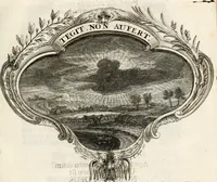 An illustration from Magnus in ortu; maximus in meridie; major in occasu : semperque serenissimus principum sol Maximilianus Emanuel, utr. Bav. & Palat. Sup. Dux., Com. Pal. Rheni, S.R. Imp. Archidap. & Elector, Landr. Leucht. &c., seu, Apparatus funebris litterarius extremis honoribus ejusdem Serenmi. ac Potentissimi Princ. Electoris adornatus, cùm in Elect. Templo Cler. Reg. solennes exequiae eidem piissimè defuncto electori celebrarentur (1727)
