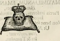 Picture 71 of 103 from Magnus in ortu; maximus in meridie; major in occasu : semperque serenissimus principum sol Maximilianus Emanuel, utr. Bav. & Palat. Sup. Dux., Com. Pal. Rheni, S.R. Imp. Archidap. & Elector, Landr. Leucht. &c., seu, Apparatus funebris litterarius extremis honoribus ejusdem Serenmi. ac Potentissimi Princ. Electoris adornatus, cùm in Elect. Templo Cler. Reg. solennes exequiae eidem piissimè defuncto electori celebrarentur (1727), leaf 155
