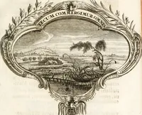 An illustration from Magnus in ortu; maximus in meridie; major in occasu : semperque serenissimus principum sol Maximilianus Emanuel, utr. Bav. & Palat. Sup. Dux., Com. Pal. Rheni, S.R. Imp. Archidap. & Elector, Landr. Leucht. &c., seu, Apparatus funebris litterarius extremis honoribus ejusdem Serenmi. ac Potentissimi Princ. Electoris adornatus, cùm in Elect. Templo Cler. Reg. solennes exequiae eidem piissimè defuncto electori celebrarentur (1727)