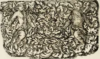 An illustration from Magnus in ortu; maximus in meridie; major in occasu : semperque serenissimus principum sol Maximilianus Emanuel, utr. Bav. & Palat. Sup. Dux., Com. Pal. Rheni, S.R. Imp. Archidap. & Elector, Landr. Leucht. &c., seu, Apparatus funebris litterarius extremis honoribus ejusdem Serenmi. ac Potentissimi Princ. Electoris adornatus, cùm in Elect. Templo Cler. Reg. solennes exequiae eidem piissimè defuncto electori celebrarentur (1727)