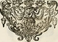 An illustration from Magnus in ortu; maximus in meridie; major in occasu : semperque serenissimus principum sol Maximilianus Emanuel, utr. Bav. & Palat. Sup. Dux., Com. Pal. Rheni, S.R. Imp. Archidap. & Elector, Landr. Leucht. &c., seu, Apparatus funebris litterarius extremis honoribus ejusdem Serenmi. ac Potentissimi Princ. Electoris adornatus, cùm in Elect. Templo Cler. Reg. solennes exequiae eidem piissimè defuncto electori celebrarentur (1727)