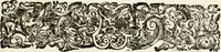 An illustration from Magnus in ortu; maximus in meridie; major in occasu : semperque serenissimus principum sol Maximilianus Emanuel, utr. Bav. & Palat. Sup. Dux., Com. Pal. Rheni, S.R. Imp. Archidap. & Elector, Landr. Leucht. &c., seu, Apparatus funebris litterarius extremis honoribus ejusdem Serenmi. ac Potentissimi Princ. Electoris adornatus, cùm in Elect. Templo Cler. Reg. solennes exequiae eidem piissimè defuncto electori celebrarentur (1727)