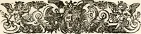 An illustration from Magnus in ortu; maximus in meridie; major in occasu : semperque serenissimus principum sol Maximilianus Emanuel, utr. Bav. & Palat. Sup. Dux., Com. Pal. Rheni, S.R. Imp. Archidap. & Elector, Landr. Leucht. &c., seu, Apparatus funebris litterarius extremis honoribus ejusdem Serenmi. ac Potentissimi Princ. Electoris adornatus, cùm in Elect. Templo Cler. Reg. solennes exequiae eidem piissimè defuncto electori celebrarentur (1727)