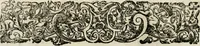 An illustration from Magnus in ortu; maximus in meridie; major in occasu : semperque serenissimus principum sol Maximilianus Emanuel, utr. Bav. & Palat. Sup. Dux., Com. Pal. Rheni, S.R. Imp. Archidap. & Elector, Landr. Leucht. &c., seu, Apparatus funebris litterarius extremis honoribus ejusdem Serenmi. ac Potentissimi Princ. Electoris adornatus, cùm in Elect. Templo Cler. Reg. solennes exequiae eidem piissimè defuncto electori celebrarentur (1727)