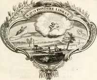 An illustration from Magnus in ortu; maximus in meridie; major in occasu : semperque serenissimus principum sol Maximilianus Emanuel, utr. Bav. & Palat. Sup. Dux., Com. Pal. Rheni, S.R. Imp. Archidap. & Elector, Landr. Leucht. &c., seu, Apparatus funebris litterarius extremis honoribus ejusdem Serenmi. ac Potentissimi Princ. Electoris adornatus, cùm in Elect. Templo Cler. Reg. solennes exequiae eidem piissimè defuncto electori celebrarentur (1727)