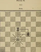 An illustration from The major tactics of chess: a treatise on evolutions; the proper employment of the forces in strategic, tactical, and logistic planes (1898)