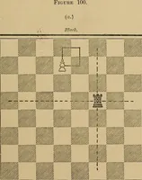 An illustration from The major tactics of chess: a treatise on evolutions; the proper employment of the forces in strategic, tactical, and logistic planes (1898)