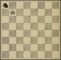 An illustration from The major tactics of chess: a treatise on evolutions; the proper employment of the forces in strategic, tactical, and logistic planes (1898)