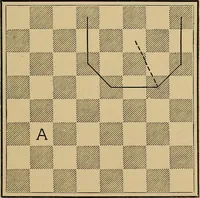 An illustration from The major tactics of chess: a treatise on evolutions; the proper employment of the forces in strategic, tactical, and logistic planes (1898)
