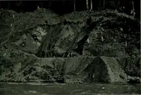 An illustration from The making of a great Canadian railway ; the story of the search for and discovery of the route, and the construction of the nearly completed Grand Trunk Pacific Railway from the Atlantic to the Pacific, with some account of the hardships and stirring adventures of its constructors in unexplored country (1912)