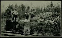 Picture 4 of 40 from The making of a great Canadian railway ; the story of the search for and discovery of the route, and the construction of the nearly completed Grand Trunk Pacific Railway from the Atlantic to the Pacific, with some account of the hardships and stirring adventures of its constructors in unexplored country (1912), leaf 70