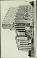 An illustration from The making of a great Canadian railway; the story of the search for and discovery of the search for and discovery of the route, and the constru ction of the nearly completed Grand trunk Pacific railway from the Atlantic to the Pacific, with some account of the hardships and stirring adventures of its constructors in unexplored country (1912)