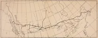 An illustration from The making of a great Canadian railway; the story of the search for and discovery of the search for and discovery of the route, and the constru ction of the nearly completed Grand trunk Pacific railway from the Atlantic to the Pacific, with some account of the hardships and stirring adventures of its constructors in unexplored country (1912)