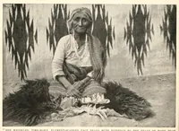 Picture 2 of 11 from The making of a Navajo blanket (1902), leaf 8