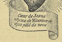 Picture 1 of 3 from [Maltese cross] Catechisme, recueil de prieres et de cantiques à l'usage des sauvages d'Albany, (Baie-d'Hudson.) ... [3 lines in Cree; oblate seal] (1854), leaf 18