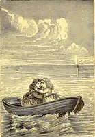 An illustration from Mamie's watchword (1872)