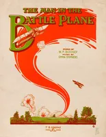 An illustration from The man in the battle plane (1917)