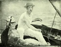 An illustration from Manet and the French impressionists: Pissarro--Claude Monet--Sisley--Renoir--Berthe Morisot--Cézanne--Guillaumin (1910)