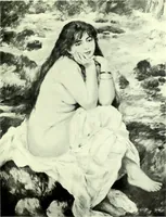 An illustration from Manet and the French impressionists: Pissarro--Claude Monet--Sisley--Renoir--Berthe Morisot--Cézanne--Guillaumin (1910)