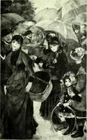 An illustration from Manet and the French impressionists: Pissarro--Claude Monet--Sisley--Renoir--Berthe Morisot--Cézanne--Guillaumin (1910)