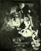 An illustration from Manet and the French impressionists: Pissarro--Claude Monet--Sisley--Renoir--Berthe Morisot--Cézanne--Guillaumin (1910)