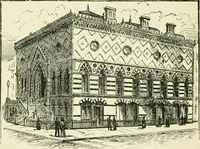 An illustration from Manhattan: historic and artistic; a six day tour of New York city; (1892)