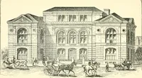 An illustration from Manhattan: historic and artistic; a six day tour of New York city; (1892)