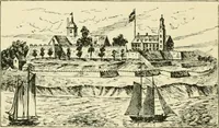 An illustration from Manhattan: historic and artistic; a six day tour of New York city; (1892)