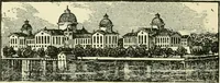 An illustration from Manhattan: historic and artistic; a six day tour of New York city; (1892)
