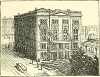 An illustration from Manhattan: historic and artistic; a six day tour of New York city; (1892)