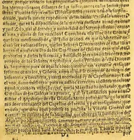An illustration from Manifiesto autentico, y iuridico por la autoridad y iurisdicion, que el illustrissimo y reuerendissimo señor maestro don fray Iuan Lopez del concejo de su Magestad arcobispo ellecto, : y governador de este arcobispado obtiene como prelado legiitimo sobre el capellan mayor, y los demas capellanes de la Capilla de la Encarnacion con titulo de Real que ay en esta ciudad. Y assimismo. Por el derecho parroquial de los curas de esta Santa Iglesia Cathedral. (1673)