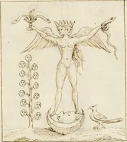 An illustration from Manly Palmer Hall collection of alchemical manuscripts, 1500-1825 (1600)